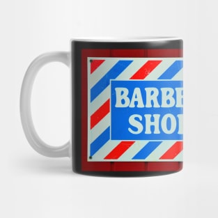 Old Barbershop sign Mug